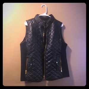 Navy vest new without tags